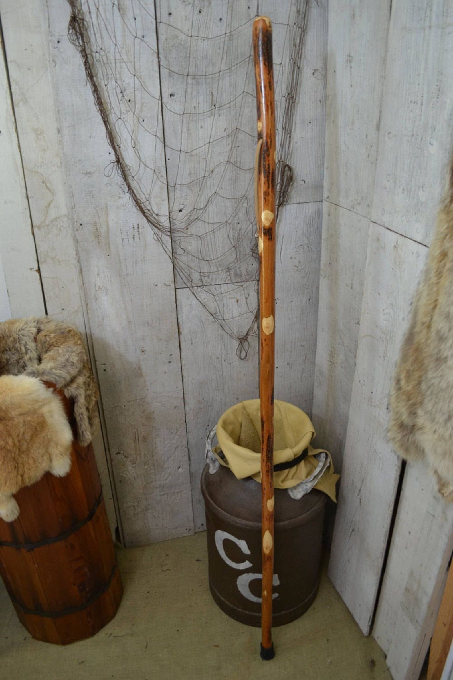 Hickory Walking Stick Staff Walkingstick Kiln Dried Stick Etsy