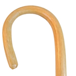 Stockman's wandelstok + herenstok + massief houten stoomgebogen wandelstokken gemaakt in de VS