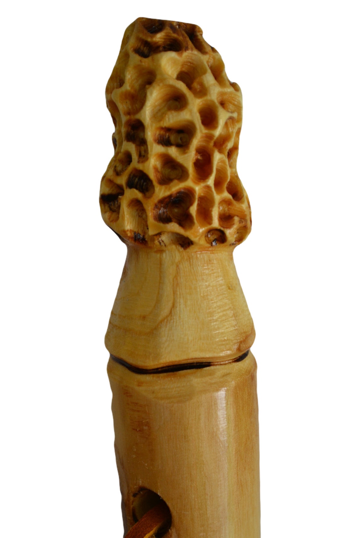 Morel Mushroom Walking Stick Morel Mushroom Hunting Stick Etsy