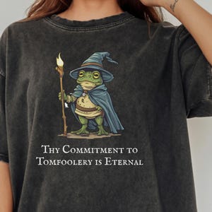 Koszulka „Czarodziej Żaba, Twoje zaangażowanie w głupoty”