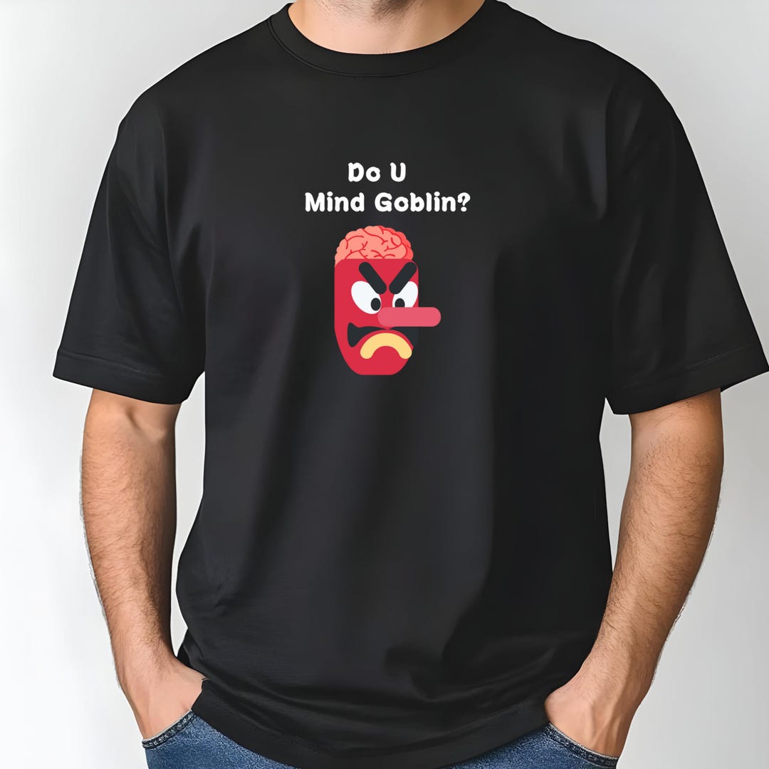 Mind Goblin Japanese Art T-shirt, Funny Graphic Tee - Etsy