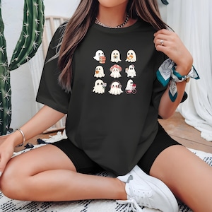 Cute Ghosts T-Shirt, in there ghost era - Unisex Tee for Halloween, Spooky Shirt, Ghost Lover Gift, Halloween Costume, Halloween Party