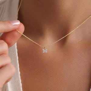 925 Sterling Silver Butterfly Necklace, Tiny Butterfly Necklace, Minimalist Butterfly Necklace, Gift for Her, Mother day Gift, Birthday Gift