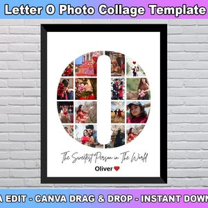 Letter O Photo Collage Template Letter O Custom Name Initial Photo letter-o-photo-collage-template-letter-o-custom-name-initial-photo
