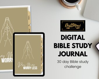 30 Day Digital Bible Study Journal Challenge