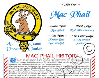 MacPhail Historia del clan escocés