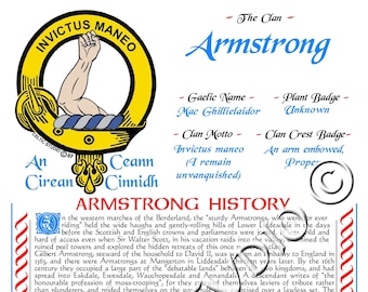 Armstrong Scottish Clan History