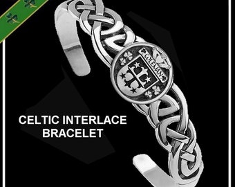 22 Grams Unisex Coleman 8 Sterling Silver Mixed Stone Oval Link Bracelet