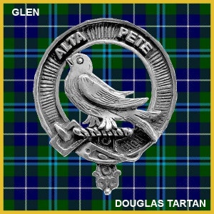 Insignia de gorra escocesa Glen Clan Crest CB02