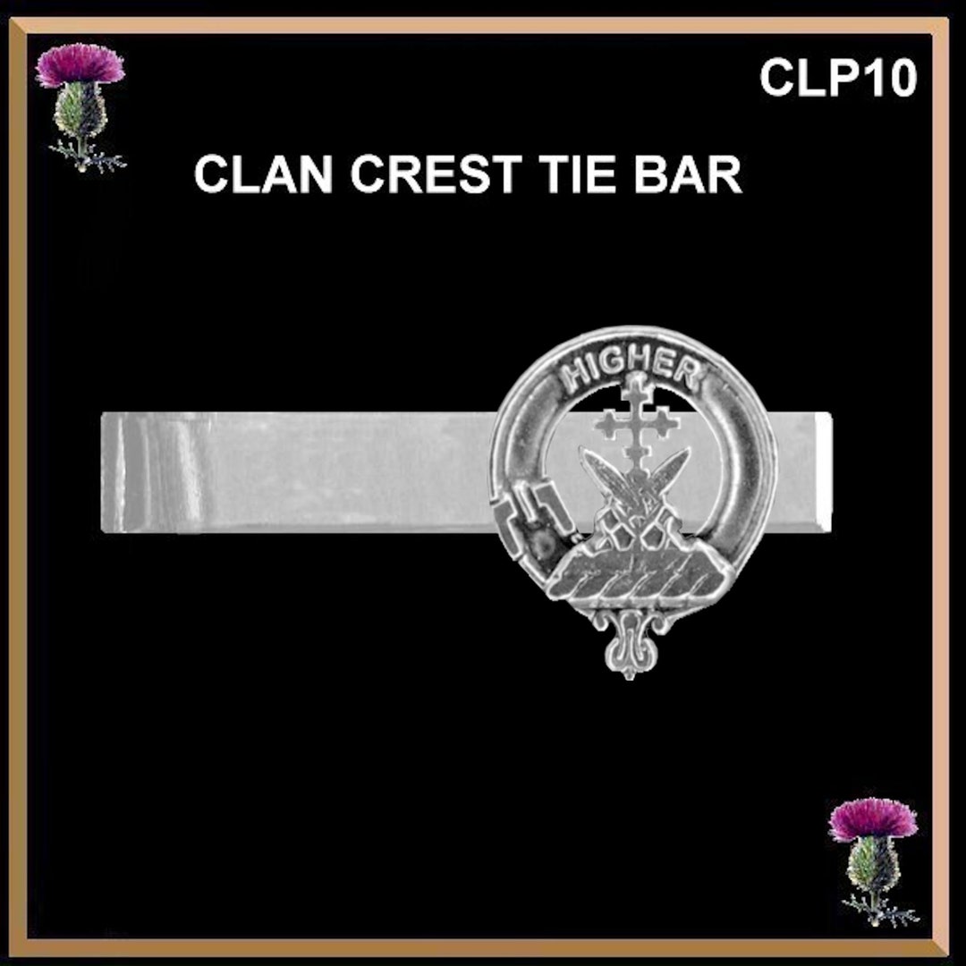 Galloway Scottish Clan Clip Tie Bar Etsy UK