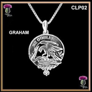 Graham Montrose Clan Crest Scottish Pendant  CLP02