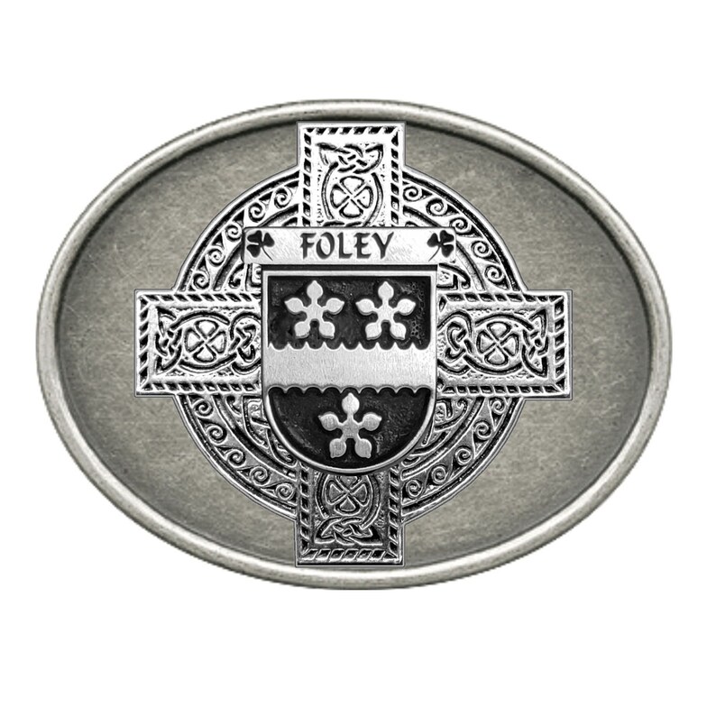 Foley Irish Coat of Arms Regular Buckle | Etsy