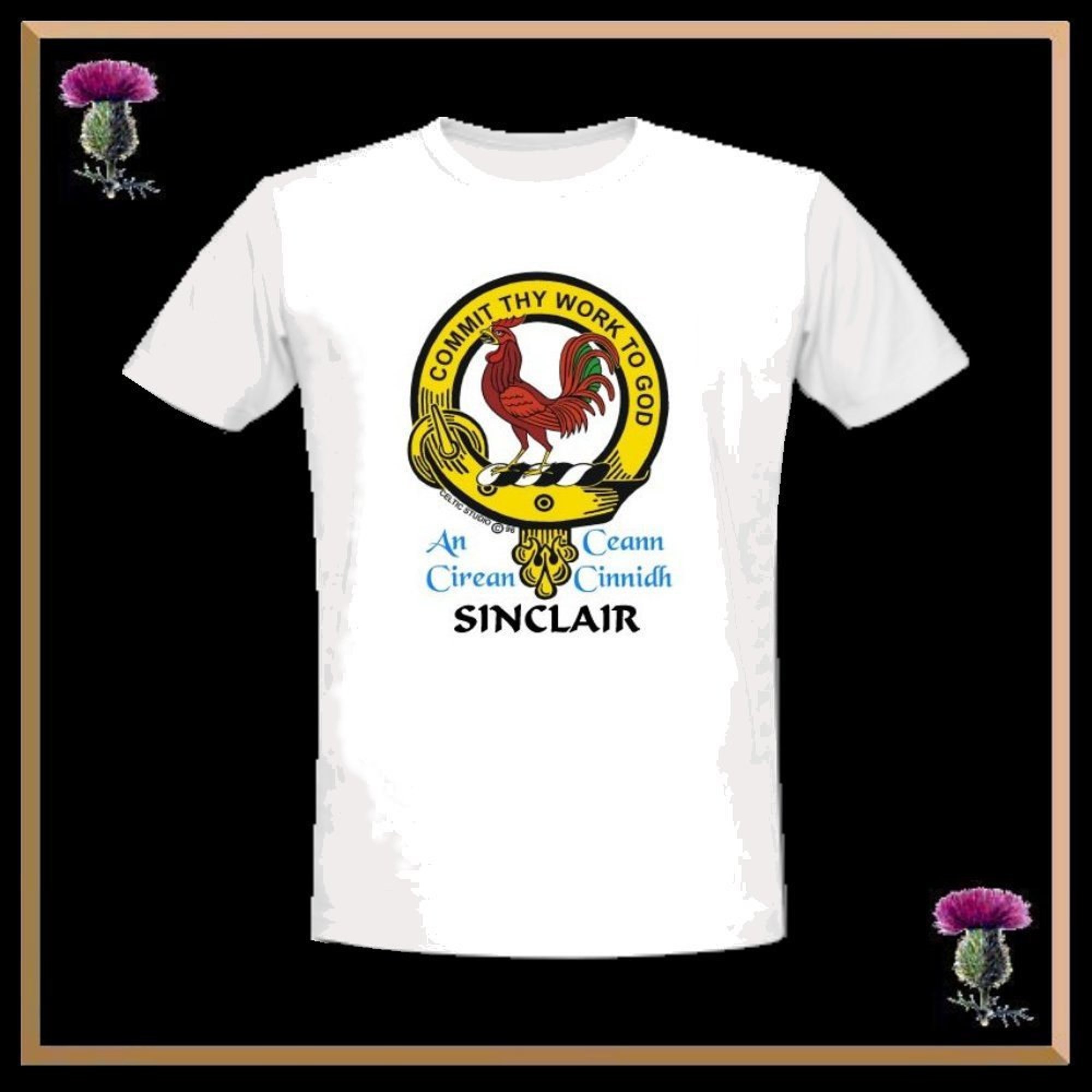 Discover Scottish Clan Crest Full T-Shirt