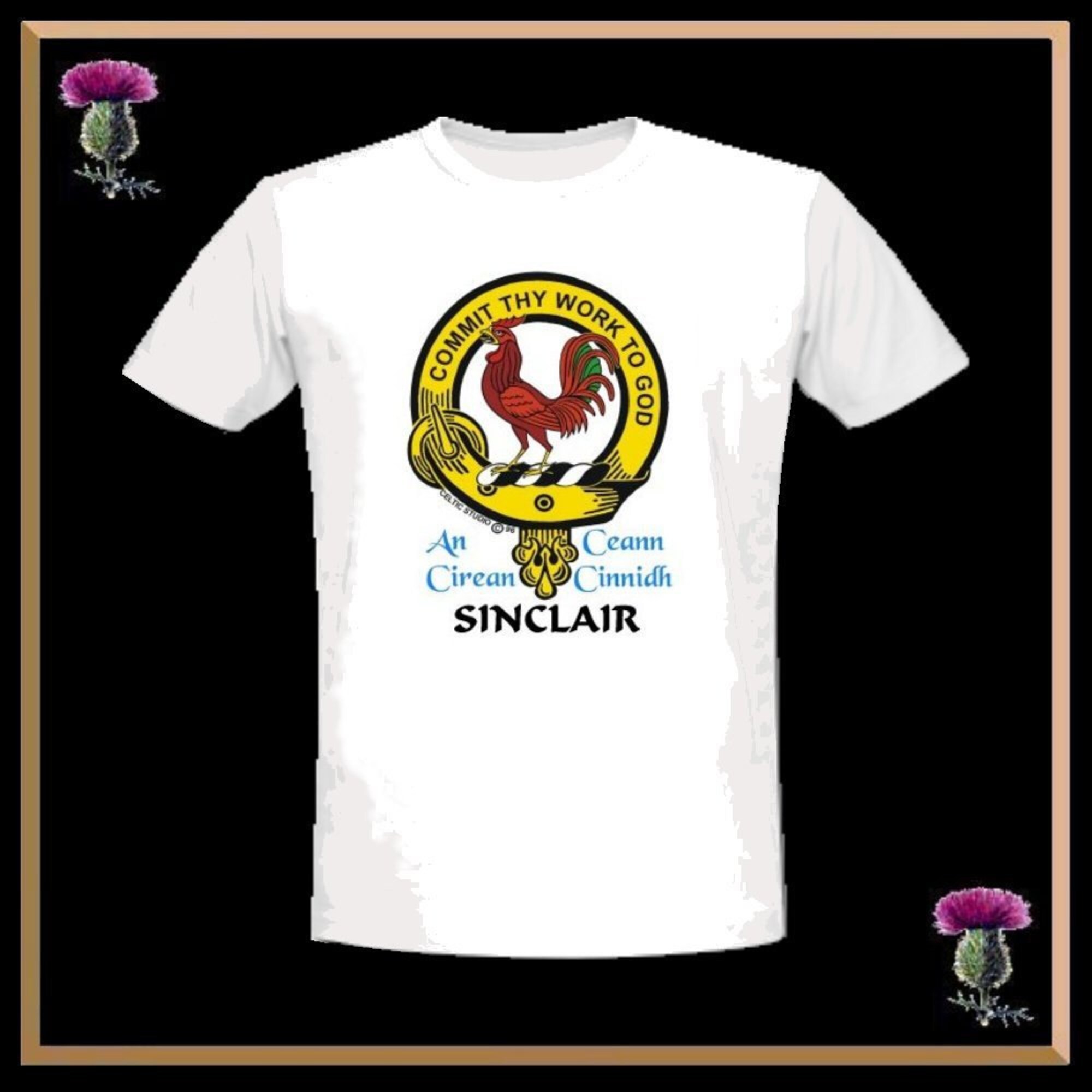 Scottish Clan Crest Full T-Shirt