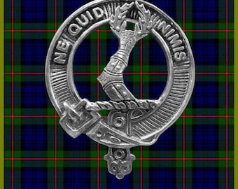 MacKinlay Clan Crest Scottish Cap Badge CB02