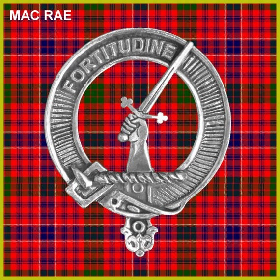 Rollo Clan Crest Scottish Cap Badge CB02