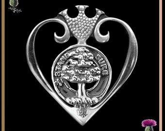Anderson Clan Crest Luckenbooth Brooch or Pendant