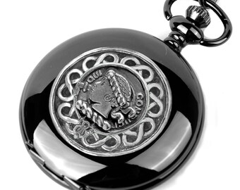 Borthwick Scottish Clan Crest Montre de poche