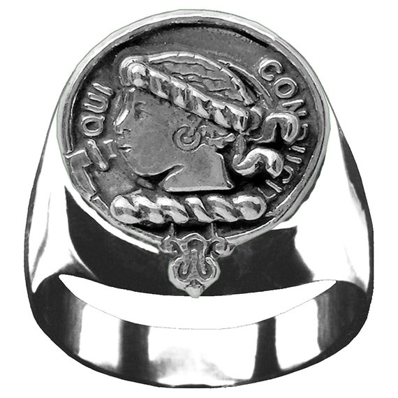 Borthwick Scottish Clan Crest Ring GC100