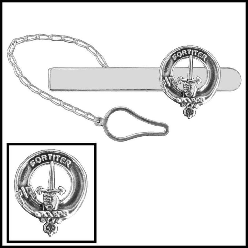 Select Gifts Tartan Clan Forbes Sterling Silver Cufflinks