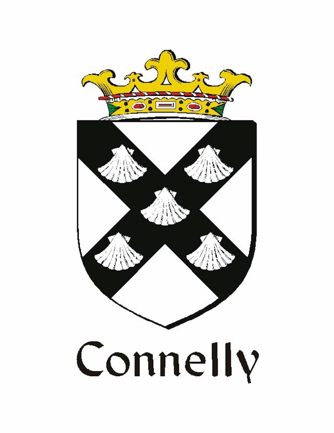 Connolly Irish Dublin Coat of Arms Badge Decanter - Etsy