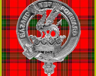 Seton Clan Crest Scottish Cap Badge CB02