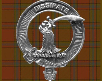 Scrymgour Clan Crest Scottish Cap Badge CB02