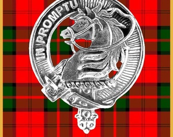 Dunbar Clan Crest Scottish Cap Badge CB02