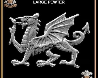 Welsh Dragon Badge Large Symbol of Wales