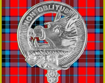 MacTavish Clan Crest Scottish Cap Badge CB02