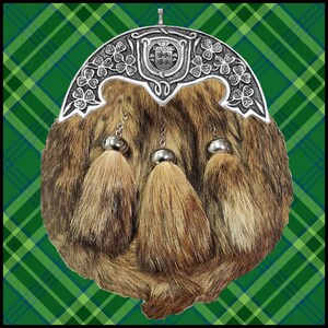 Clancy Irish Coat of Arms Dress Fur Sporran