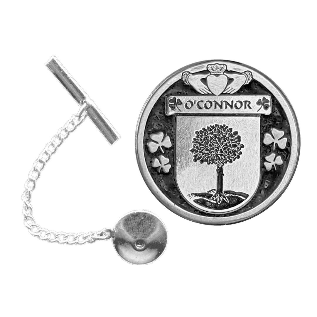 O'connor Offlay Irish Coat of Arms Disk Lapel Pin/ Tie Tack - Etsy