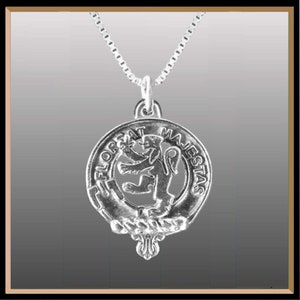 Brown Clan Crest Scottish Pendant CLP02 image 2