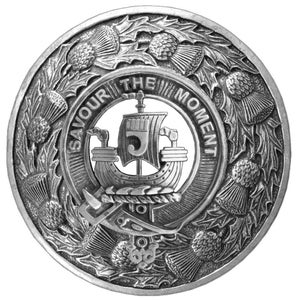 Duncan Sketraw Clan Badge Scottish Plaid Brooch