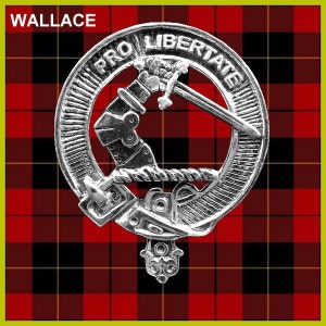 Wallace clan Crest Schotse GLB badge CB02