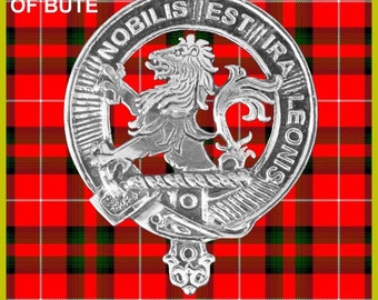 Stuart Clan Crest Scottish Cap Badge CB02