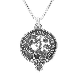 Burnett Clan Crest Scottish Pendant CLP02 image 3