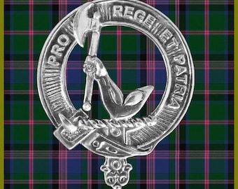 Cooper Clan Crest Scottish Cap Badge CB02