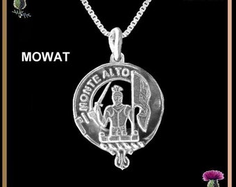Wisiorek szkocki z herbem klanu Mowat CLP02
