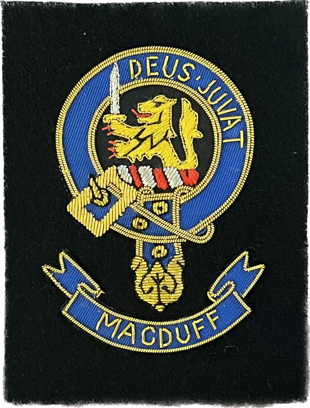Macduff Scottish Clan Embroidered Crest …
