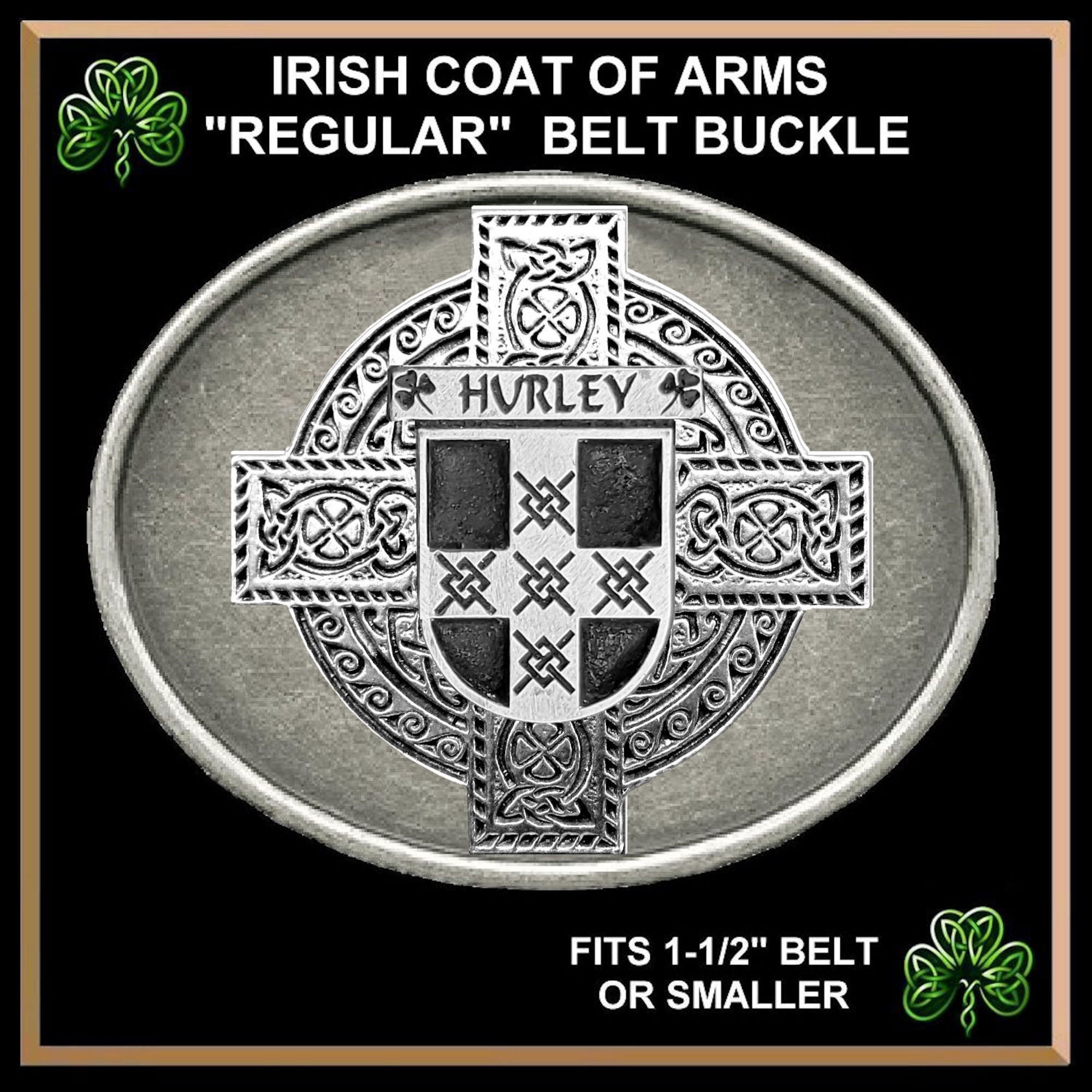 Hurley Irish Coat of Arms Regular 