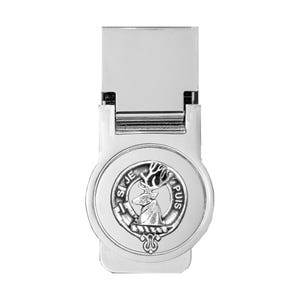 Colquhoun Scottish Clan Crest Money Clip