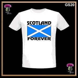 Schottland für immer T-Shirt Scottish Flag Shirt GS20 - alle Größen