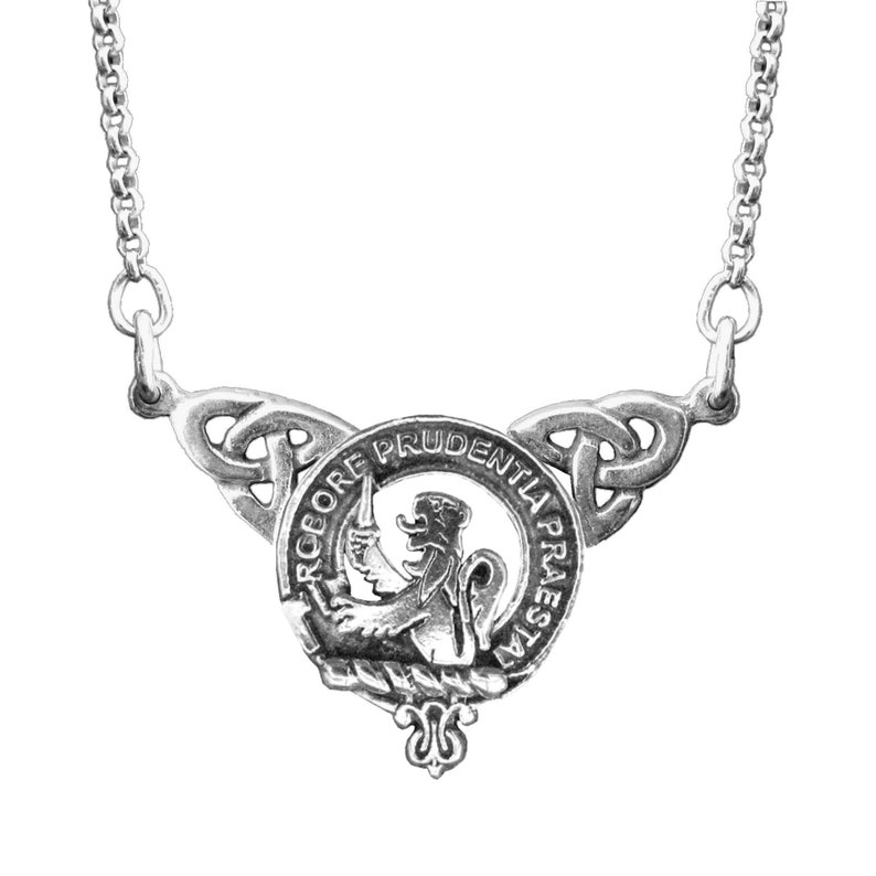 Young Clan Crest Double Drop Pendant ~ CLP03