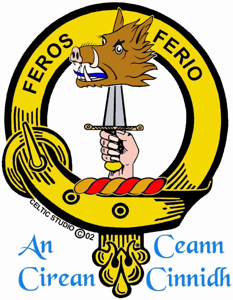 Chisholm Scottish Clan Crest Baby Jumper