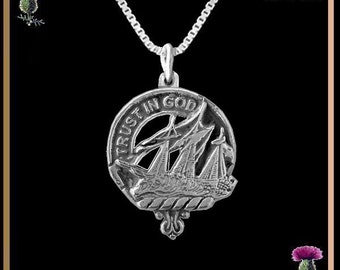 Harkness Clan Crest Scottish Pendant CLP02