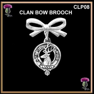 Colquhoun Scottish Clan Bow Brooch
