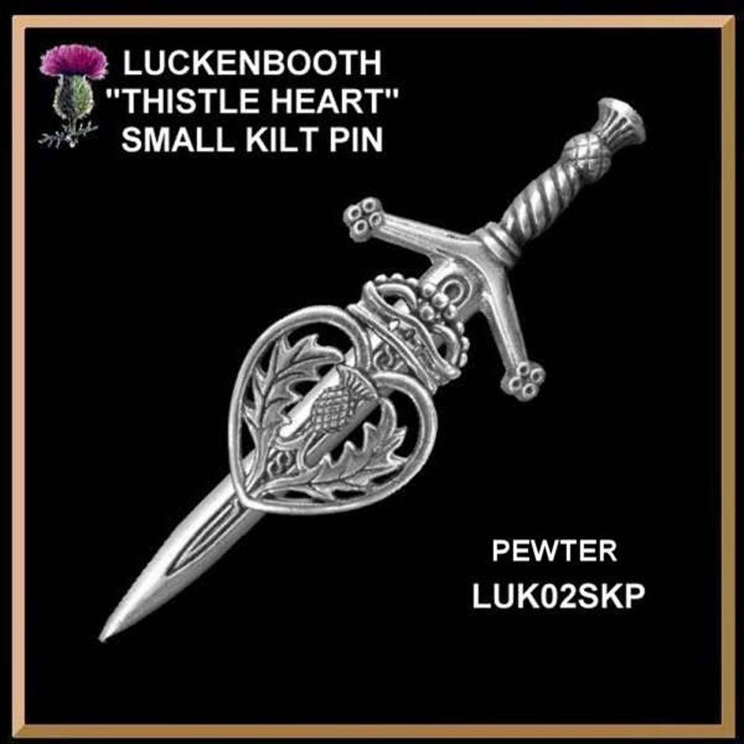 Premium Sword of State Antique Silver Kilt Pin