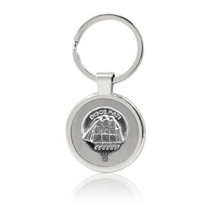 Duncan Clan Crest Stainless Steel Key Ring