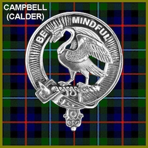 Odznaka szkocka Campbell Calder Clan Crest CB02